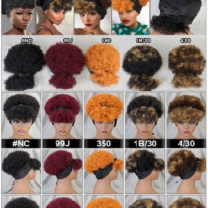 Velvet Volume Afro Puff