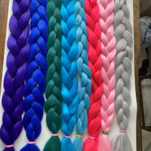 Braiding Hair Neon Vibe Braid