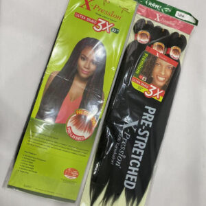 Braiding Hair Pre-Stretched Jet Flex