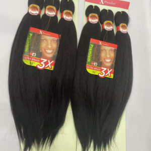 Braiding Hair Sleek Length 3X Volume Braid