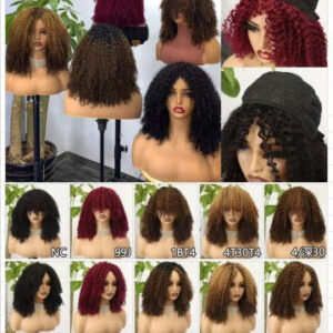 Lace Frontal Bang Bob-KC 14" Wigs